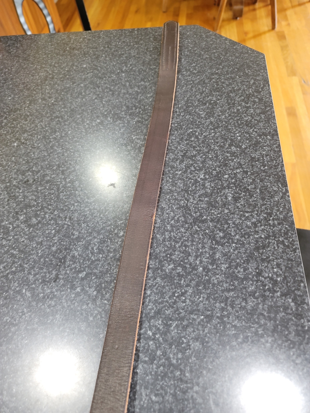 Premium Brown Leather Men's Belt Tack Shop